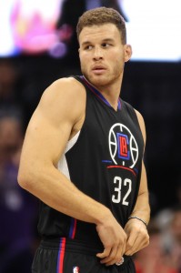 Oct 18, 2016; Sacramento, CA, USA; Los Angeles Clippers forward Blake Griffin (32) during the first quarter against the Sacramento Kings at Golden 1 Center. Mandatory Credit: Sergio Estrada-USA TODAY Sports
