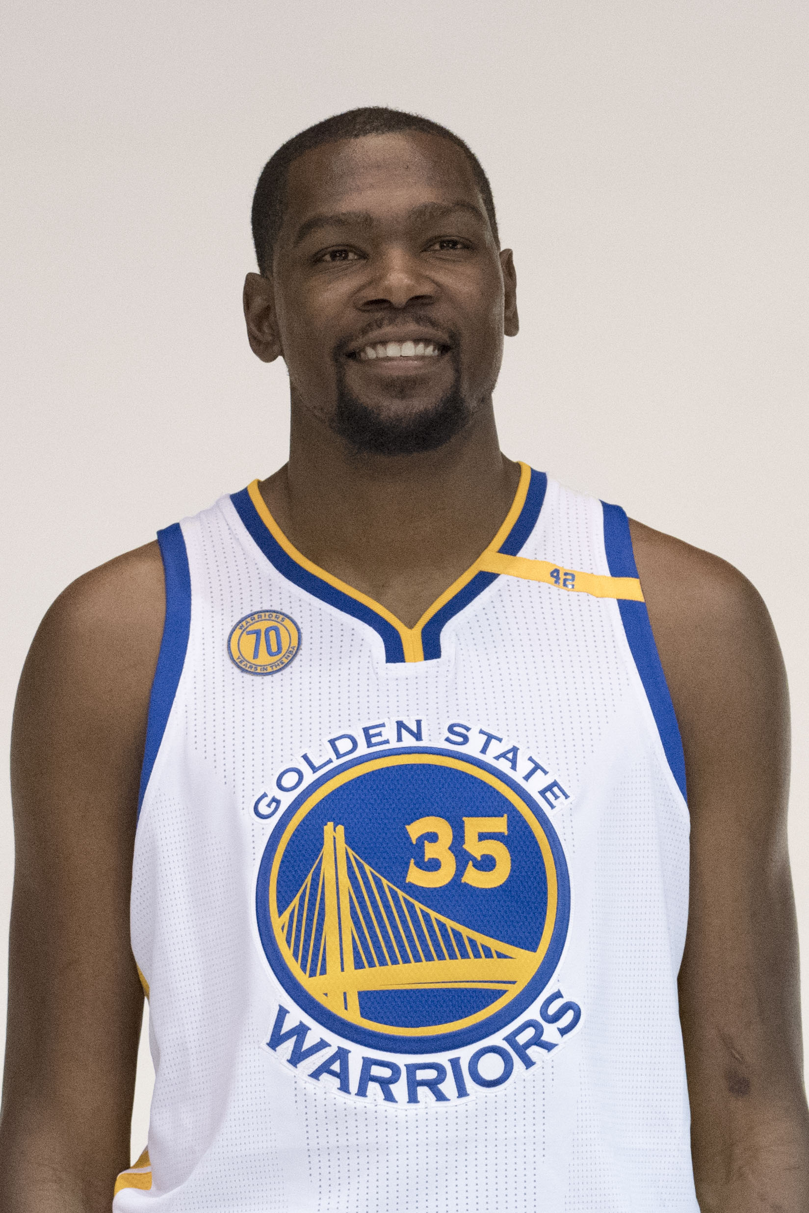 Kevin Durant Golden State Warriors 2016-17 NBA Championship Team