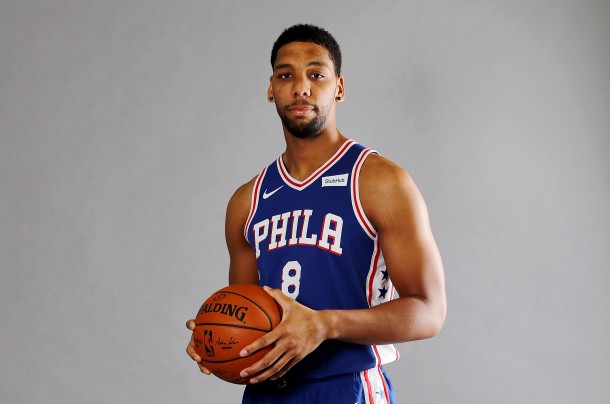 WATCH: Sixers top pick Jahlil Okafor throws out first pitch at