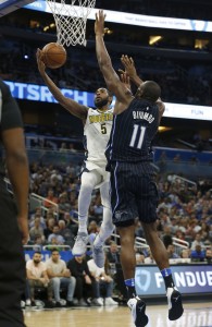 Will Barton of the Denver Nuggets vertical