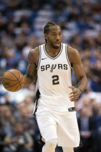 Kawhi Leonard confident he'll work out Spurs extension