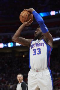 James Ennis of the Detroit Pistons