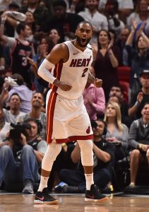 Wayne Ellington of the Miami Heat