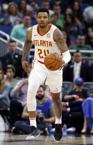 Download Atlanta Hawks Kent Bazemore Wallpaper