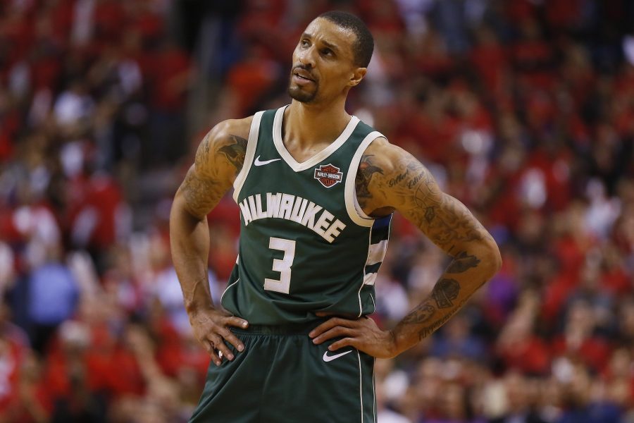 George Hill says there are bigger things to tackle in life than