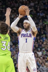 Sixers' Mike Scott on fight at Eagles game: 'I definitely should