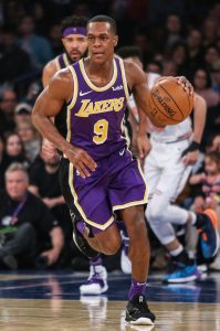 Lakers Rajon Rondo Fractures Thumb Out 6 8 Weeks Hoops Rumors