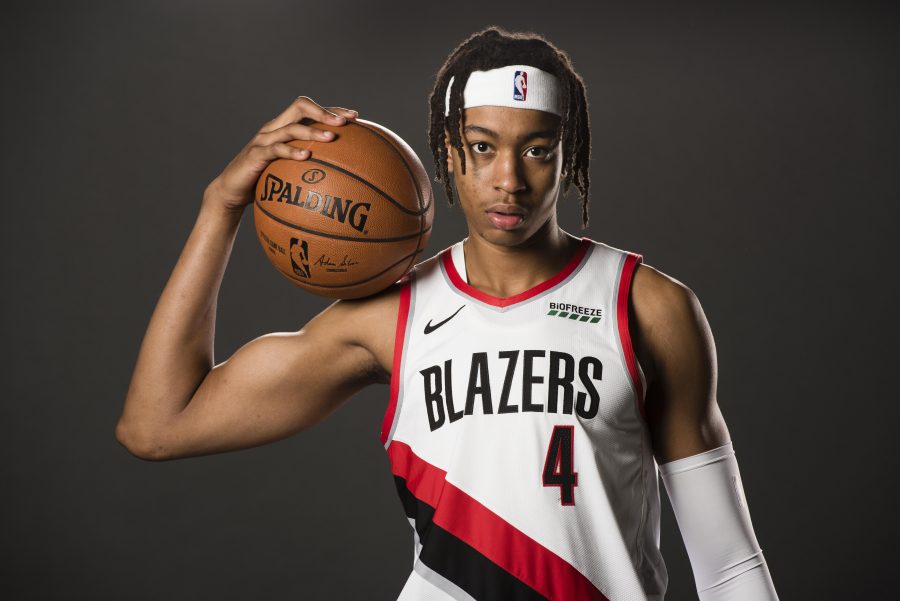 Blazers Convert Moses Brown s Contract To Two-Way Deal 