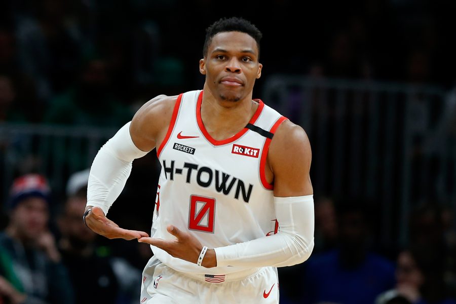 russell westbrook h town jersey