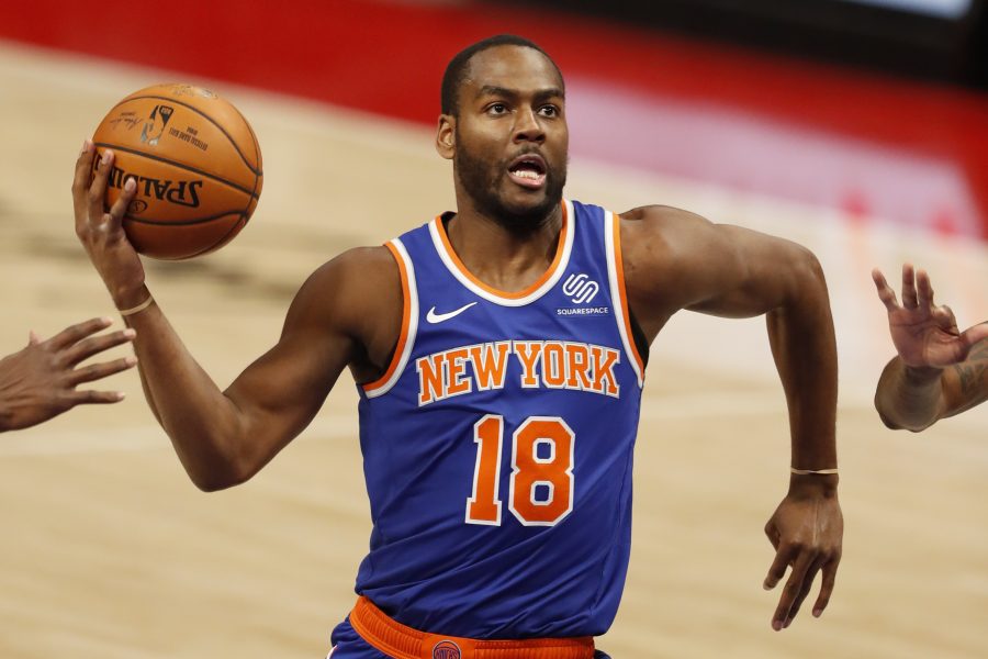 Alec Burks New York Knicks Fanatics Branded Youth 2020/21 Fast