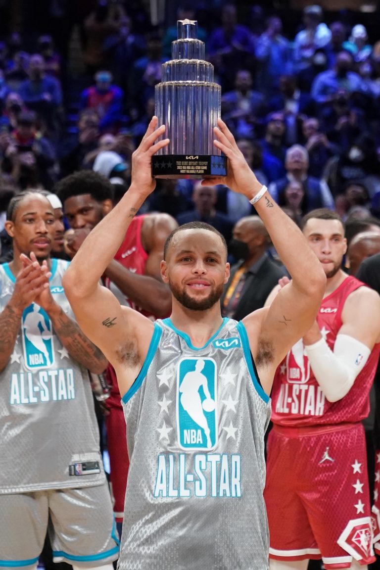 Stephen Curry Named MVP Of AllStar Game Hoops Rumors