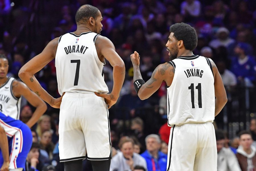 Harden says he doesn't look crazy after Nets' Durant, Irving trades