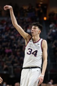 Thunder Select Chet Holmgren Second Overall In 2022 Draft