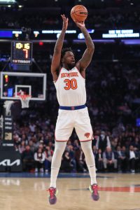 Julius Randle - New York Knicks - Kia NBA Tip-Off 2022 - Game-Worn Icon  Edition Jersey - Recorded a Double-Double - 2022-23 NBA Season