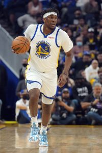 Golden State Warriors: Kevon Looney 2022 Champions Life-Size Foam