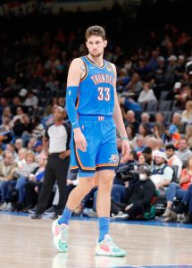 Oklahoma City trades Mike Muscala to Boston for Justin Jackson, picks