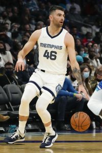 John Konchar - Memphis Grizzlies - Kia NBA Tip-Off 2022 - Game-Worn  Association Edition Jersey - Recorded a Double-Double - 2022-23 NBA Season