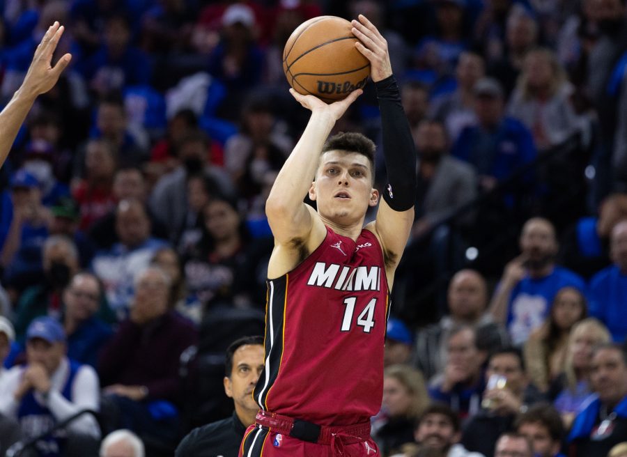 Tyler Herro on playoff struggles, potential extension with Heat