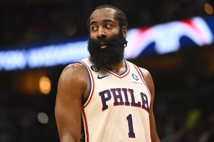 James Harden Suffers Foot Strain, Out One Month | Hoops Rumors