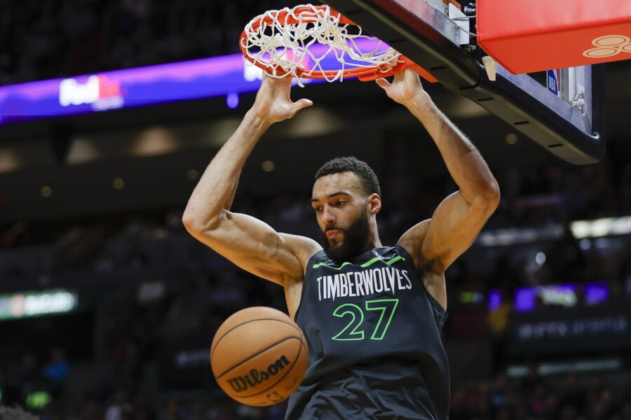 Minnesota Timberwolves suspend Rudy Gobert for play-in game against LA  Lakers