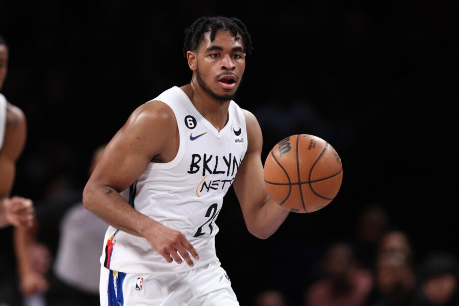 Nic Claxton, the Nets' last young prospect, could be wild card in  Brooklyn's title quest - The Athletic