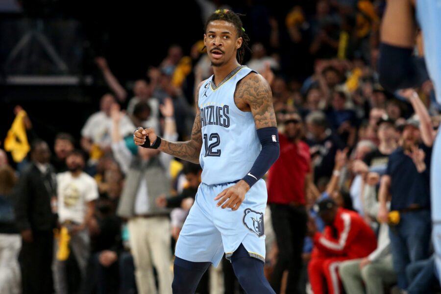 WATCH: Ja Morant Meets With Lil Baby After Grizzlies vs. Hawks Game -  Sports Illustrated Memphis Grizzles News, Analysis and More