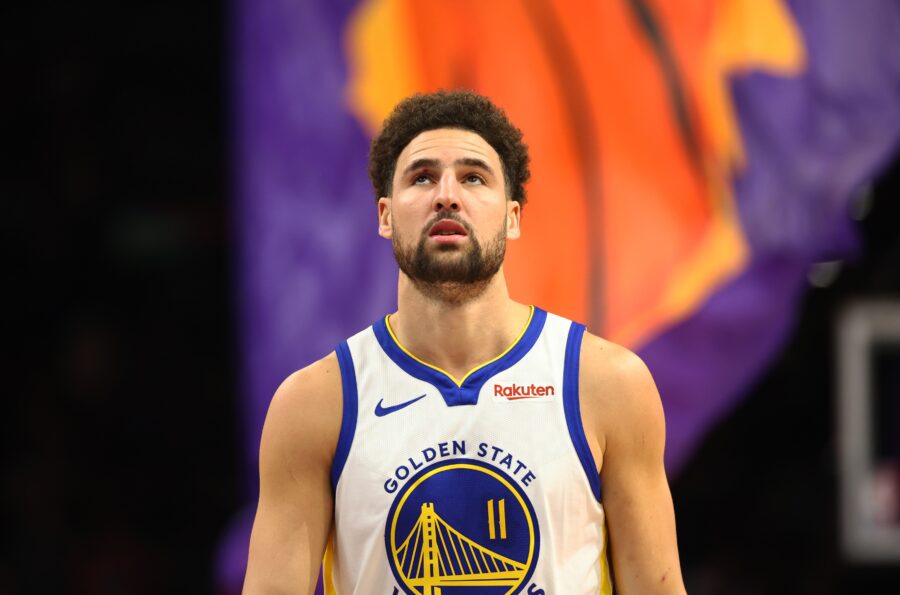 Warriors’ Klay Thompson to Re-Sign Despite Reduced Role; Timberwolves Acquire Rudy Gobert in Trade; Mason Jones Signs Two-Way Deal; Damion Lee’s Return for Suns; Bismack Biyombo Debut Post-All-Star Break