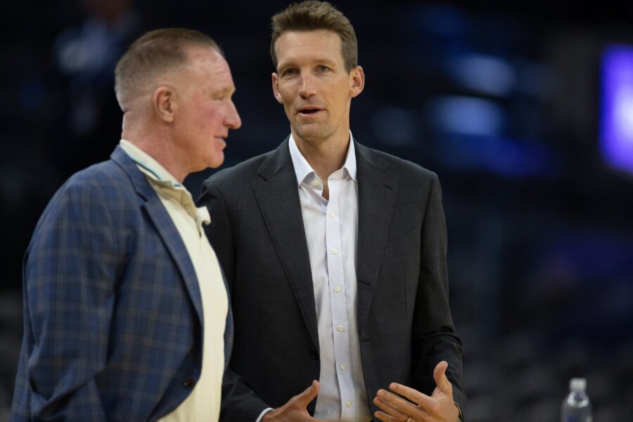Warriors' GM Addresses Kuminga, Draft, Trade Options, Injuries