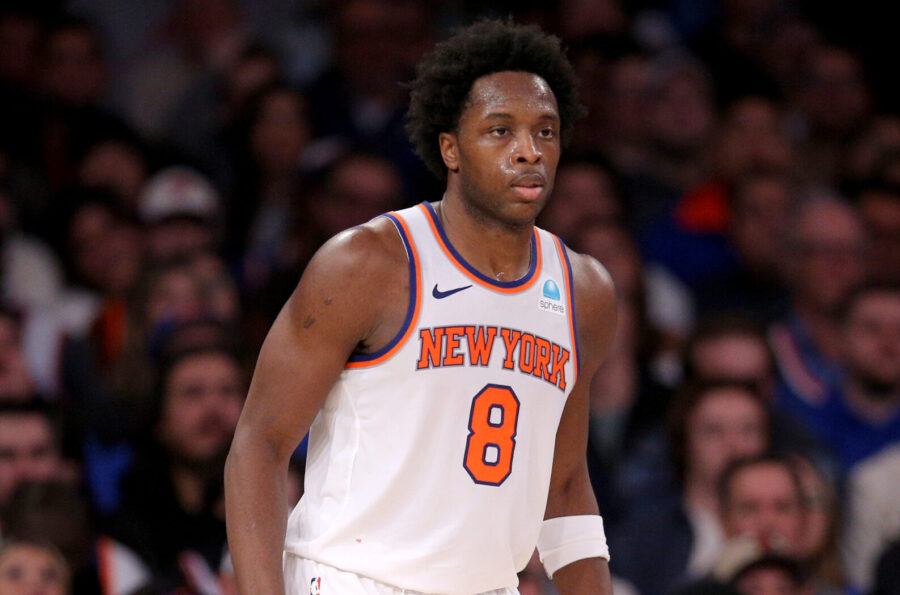 Knicks' OG Anunoby out at least three weeks following right elbow surgery -  NBC Sports