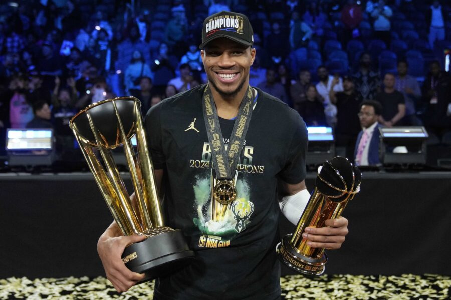 Giannis Antetokounmpo Named 2024 NBA Cup MVP